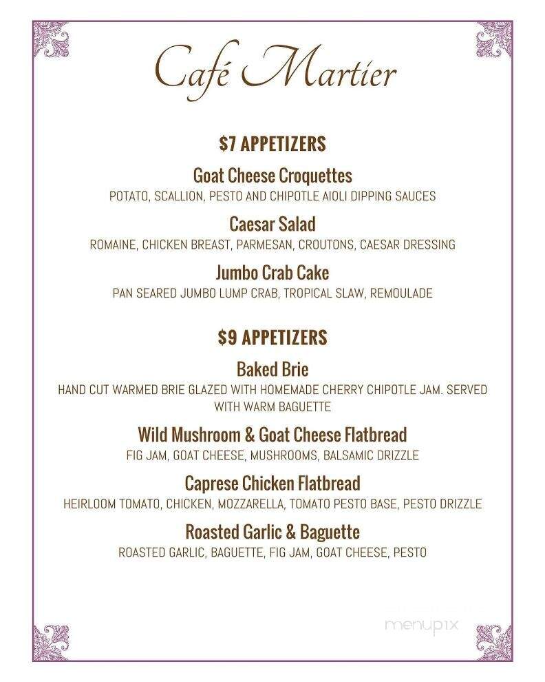 Cafe Martier - Stuart, FL
