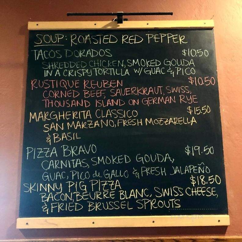Rustique Pizzeria and Lounge - Suamico, WI menu_pic
