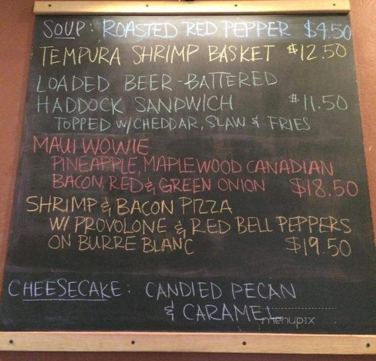 Rustique Pizzeria and Lounge - Suamico, WI menu_pic