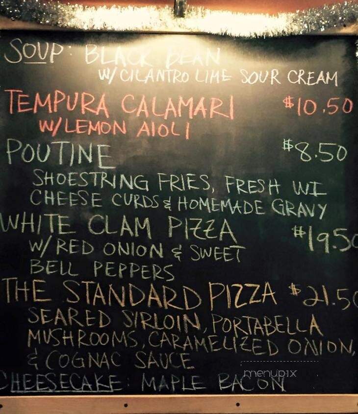 Rustique Pizzeria and Lounge - Suamico, WI menu_pic