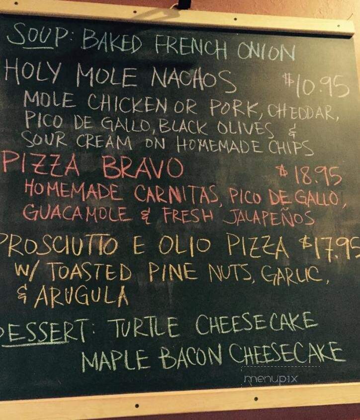 Rustique Pizzeria and Lounge - Suamico, WI menu_pic