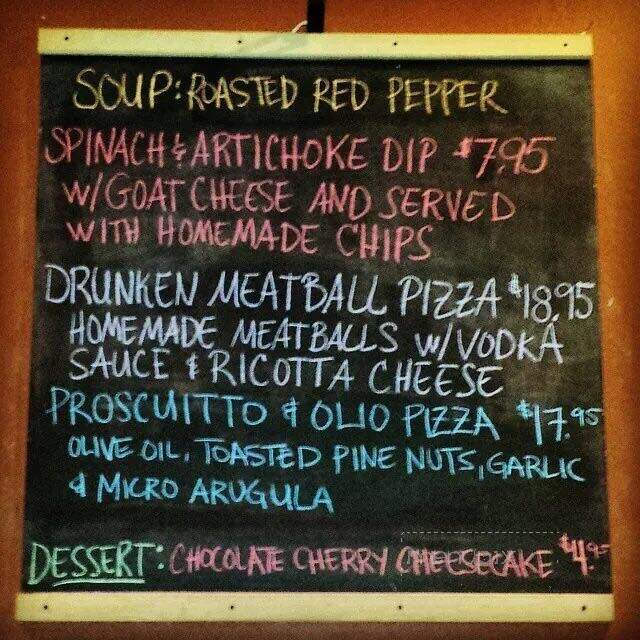 Rustique Pizzeria and Lounge - Suamico, WI menu_pic