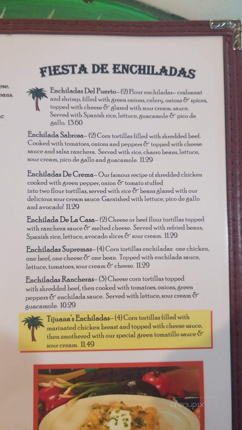 Acapulco Mexican Grill - Hamilton, IN menu_pic