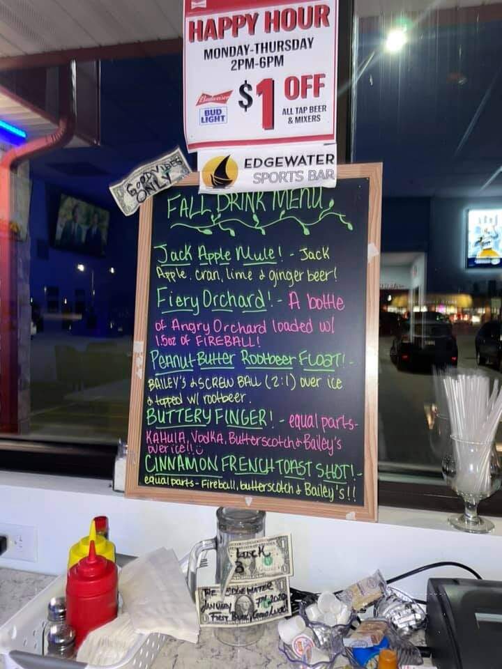 Helen's Edgewater Inn - Marinette, WI menu_pic