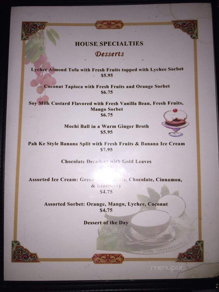 Pah Ke Chinese - Kaneohe, HI menu_pic