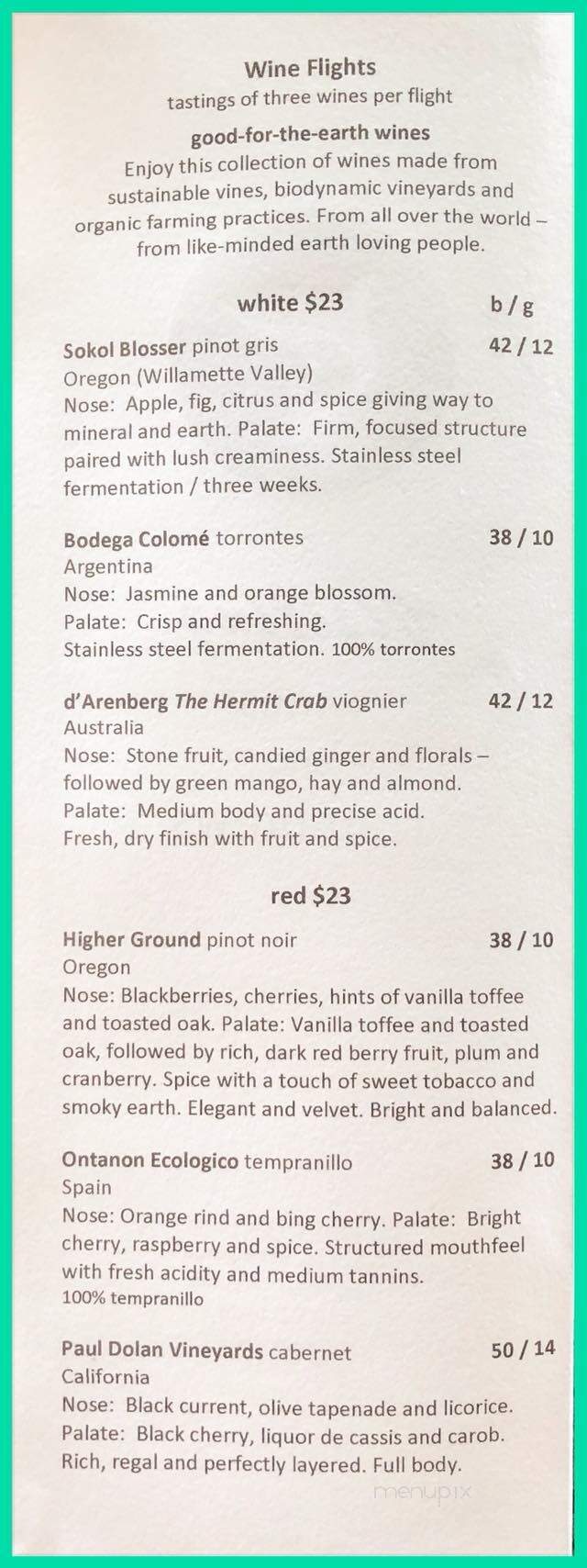 The Shark on the Harbor - Ocean City, MD menu_pic