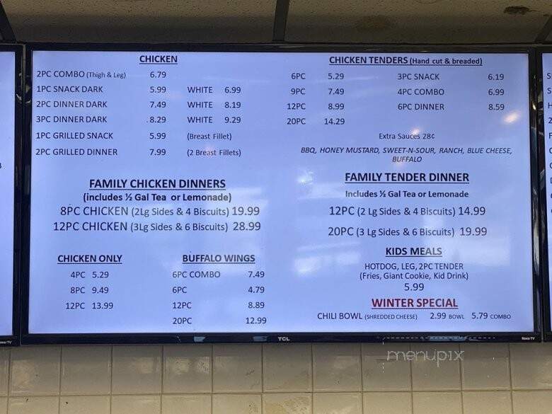 Golden Skillet - Henderson, NC menu_pic