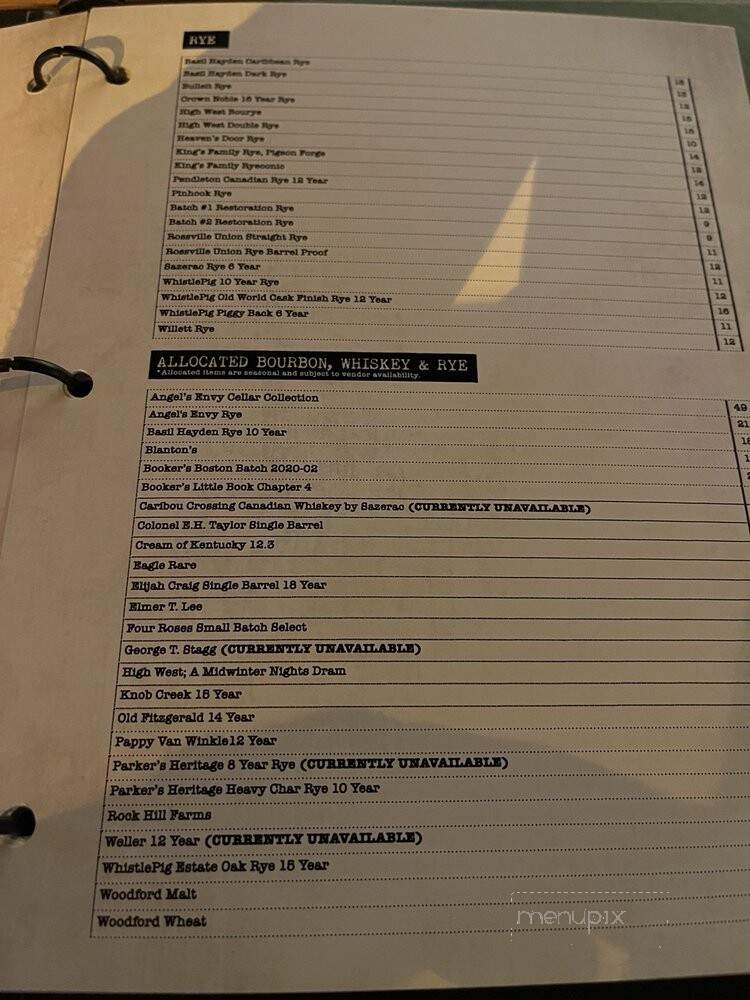 Greenbrier Restaurant - Gatlinburg, TN menu_pic