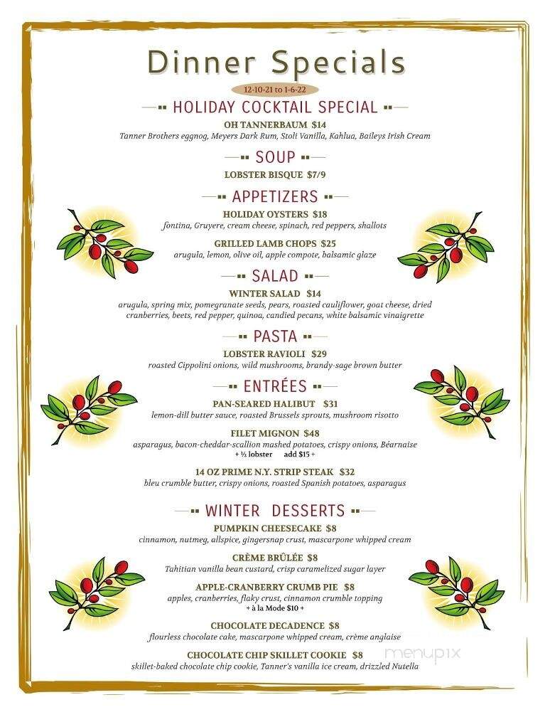 59 Almshouse - Richboro, PA menu_pic