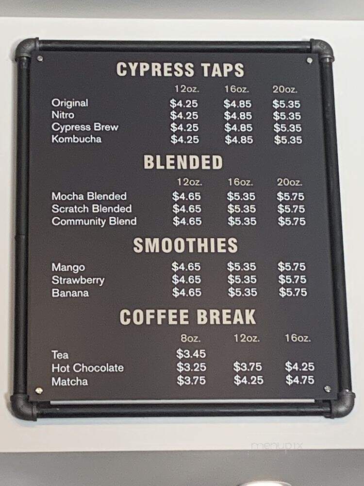 Cypress Coffee - Bellevue, WA