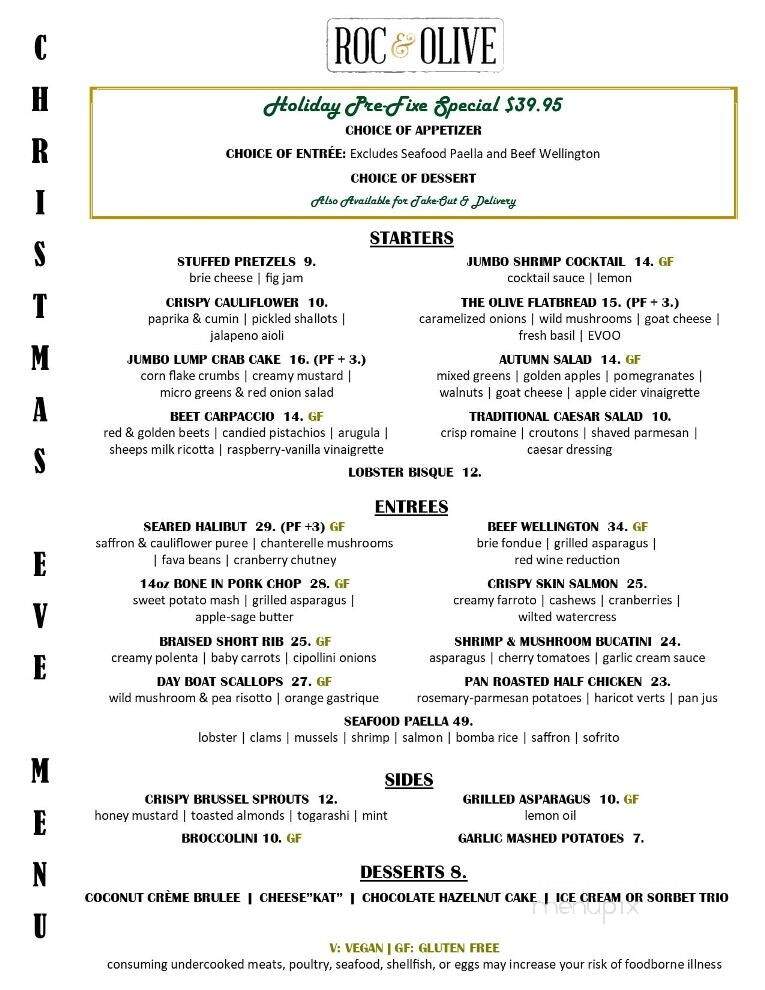 Roc & Olive - Long Beach, NY menu_pic