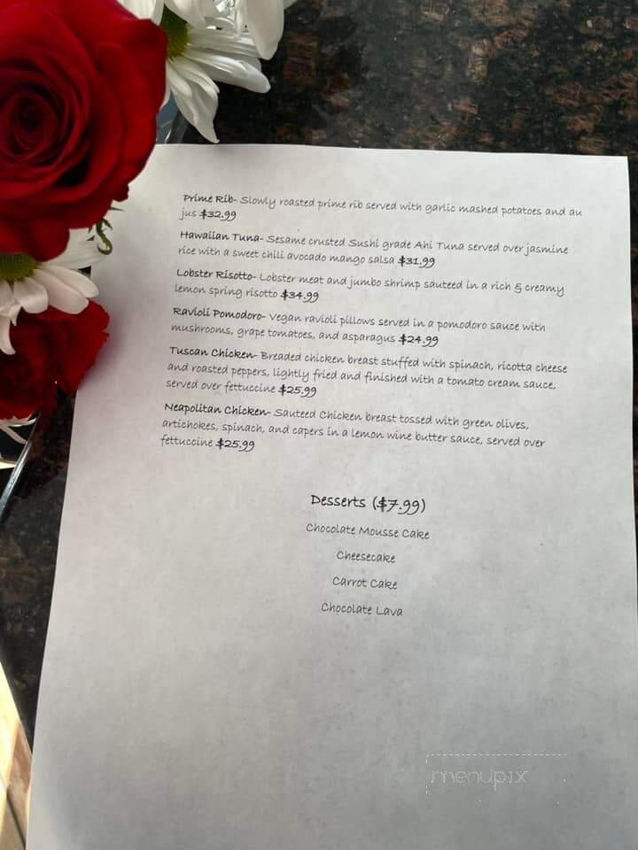 Hilltop Restaurant - Willington, CT menu_pic
