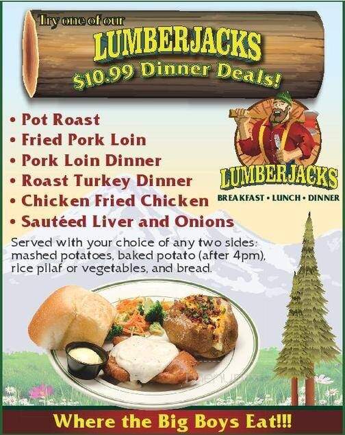 Lumberjacks Restaurant - Willits, CA