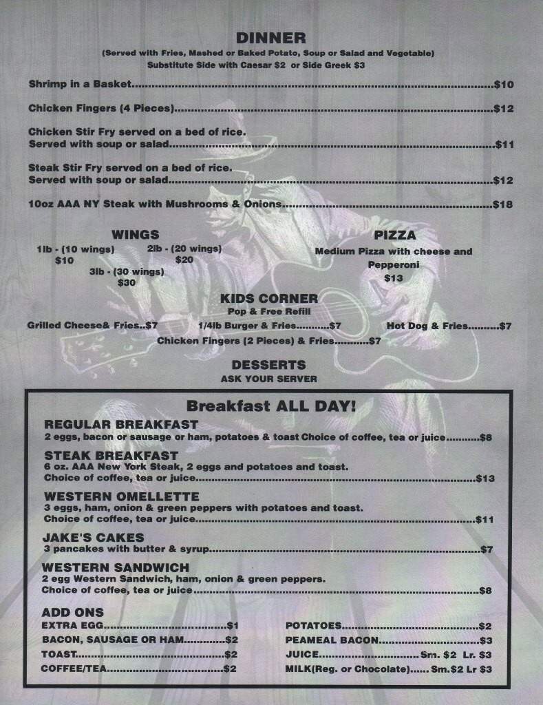 Jakes Joint Windsor - Windsor, ON menu_pic
