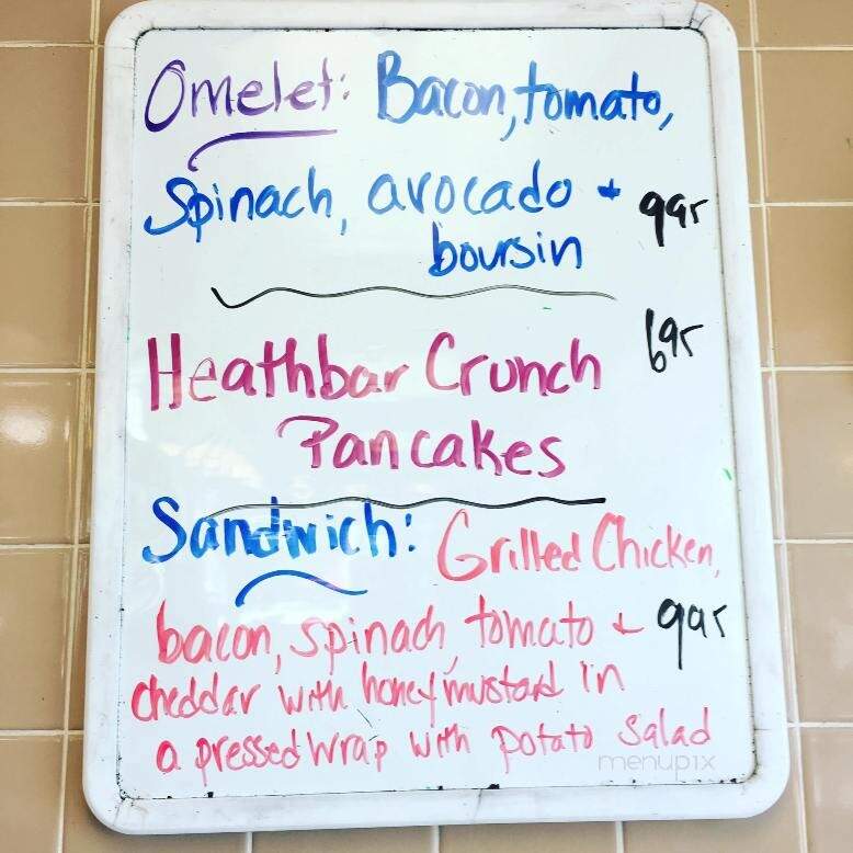 Water Street Cafe - Plymouth, MA menu_pic