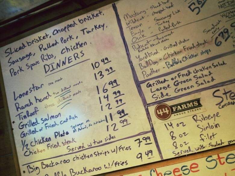 Tin Roof BBQ - Humble, TX menu_pic