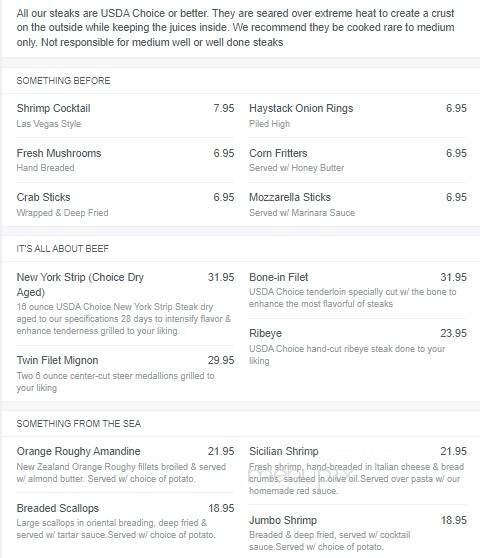 Little Red Inn - Hartford, WI menu_pic