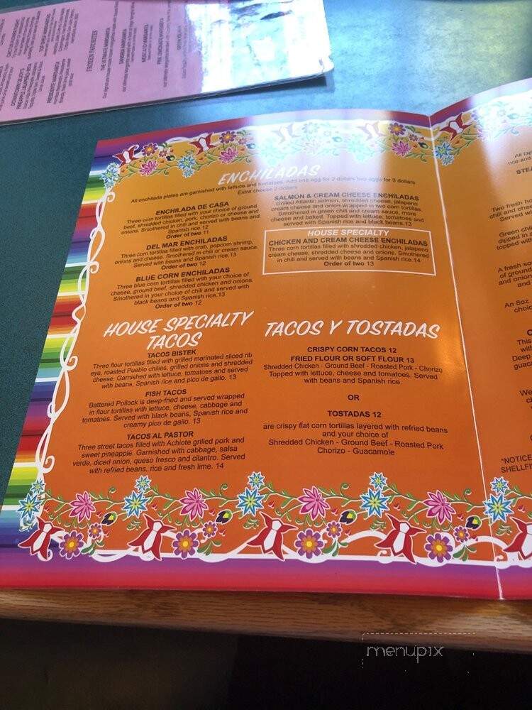 Cactus Flower - Pueblo, CO menu_pic