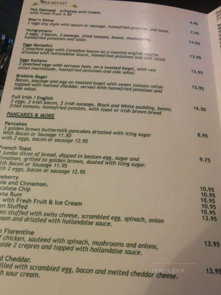 Toast - Saint Albert, AB menu_pic