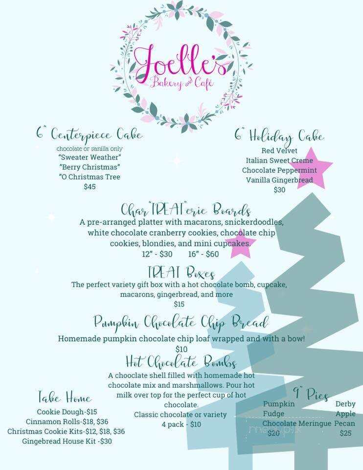 Joelle's Bakery & Cafe - Hopkinsville, KY menu_pic