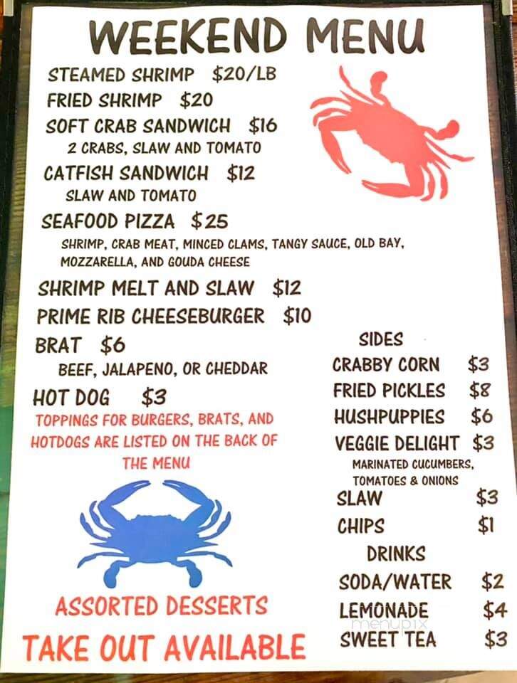 Montross Brewery - Montross, VA menu_pic