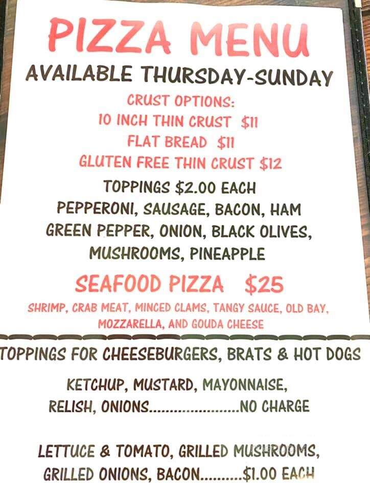 Montross Brewery - Montross, VA menu_pic