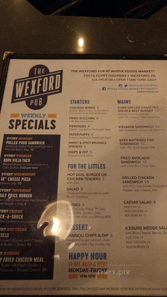 The Wexford Pub - Wexford, PA