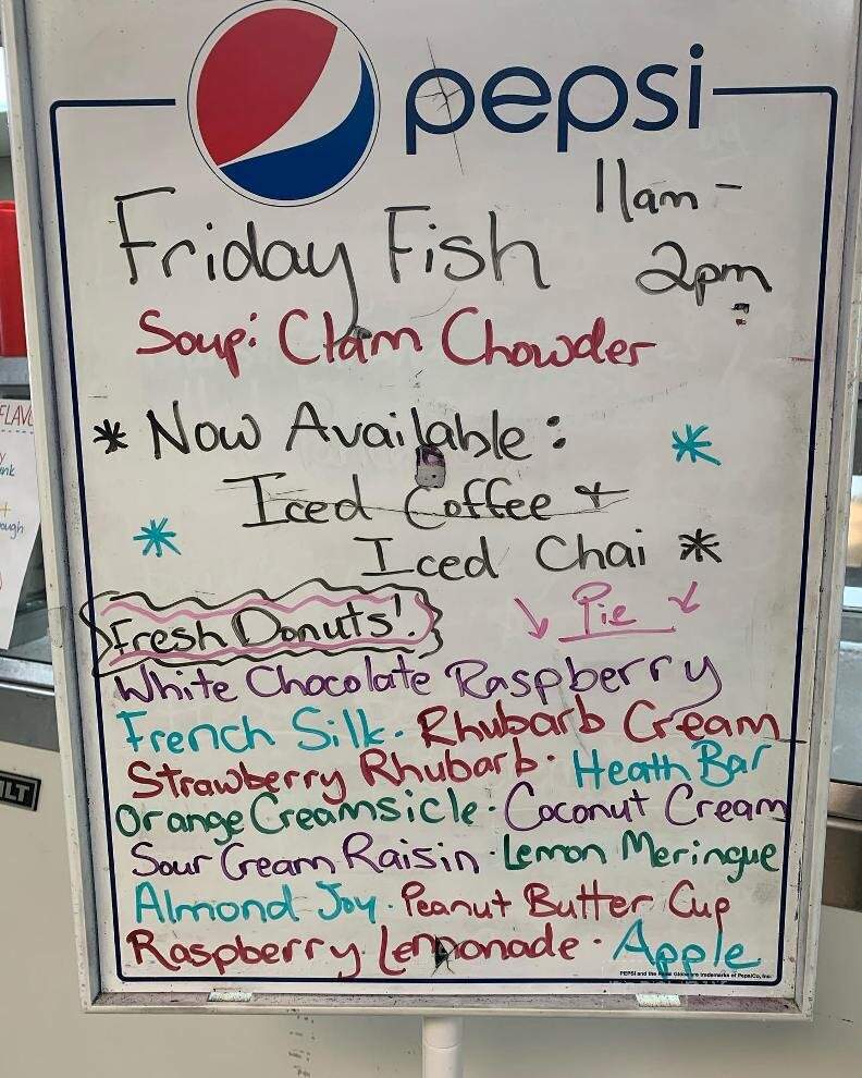 Burdey's Cafe - Peterson, MN menu_pic