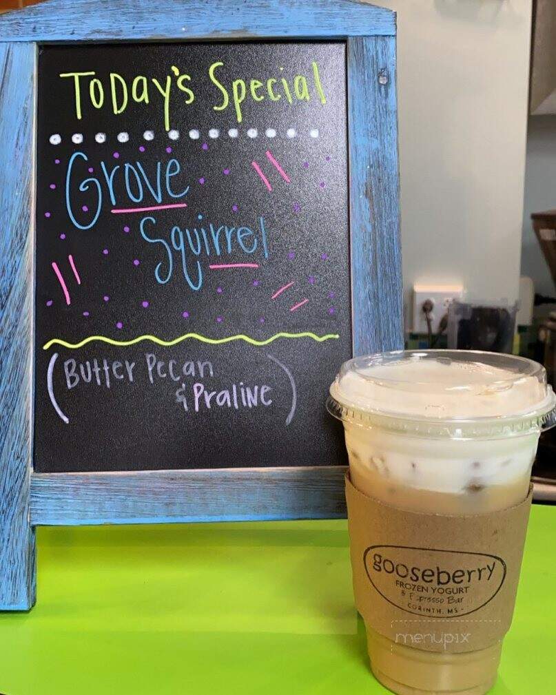 Gooseberry Frozen Yogurt & Espresso Bar - Corinth, MS menu_pic