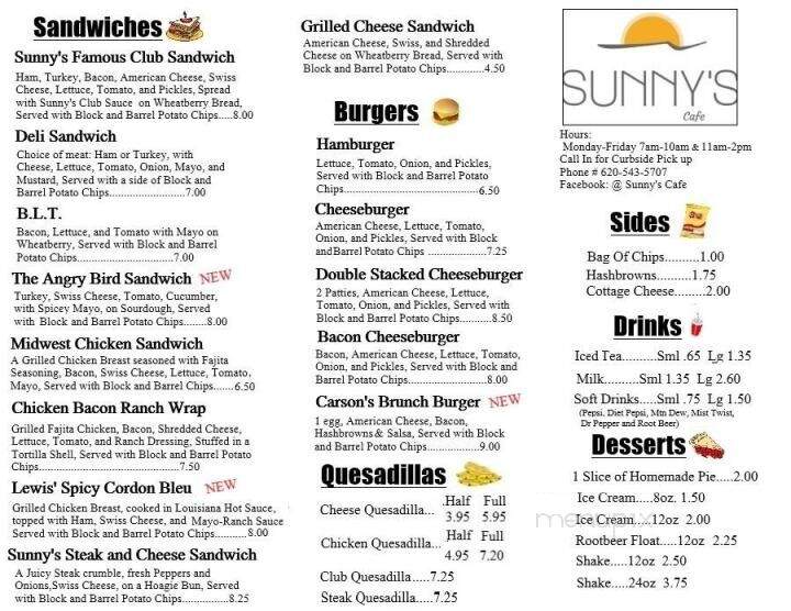 Sunny's Cafe - Buhler, KS