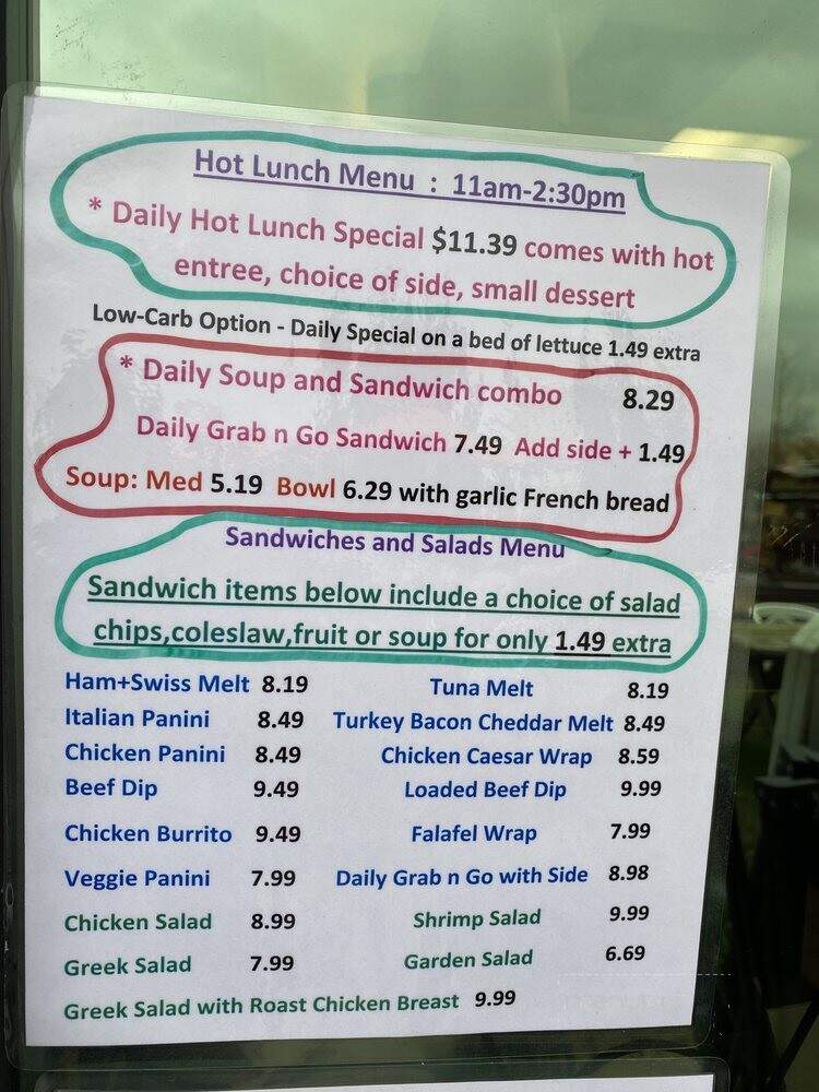 Old Farmhouse Kitchen - Burnaby, BC menu_pic
