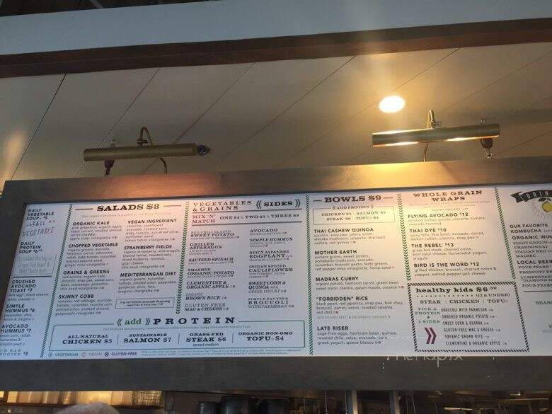 Flower Child - Scottsdale, AZ menu_pic