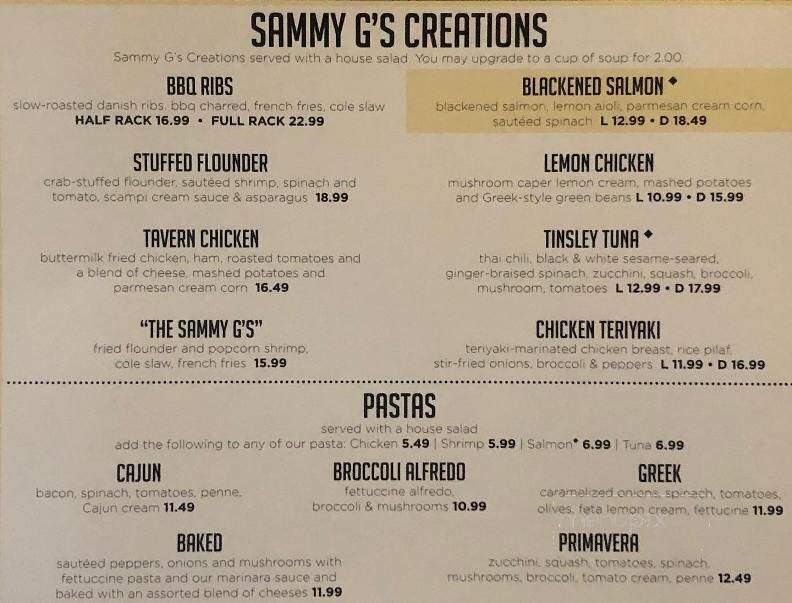 Sammy G's Tavern - High Point, NC