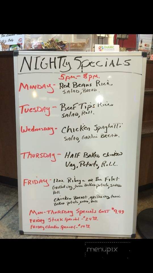Cascio's Market Bistro - Bossier City, LA menu_pic