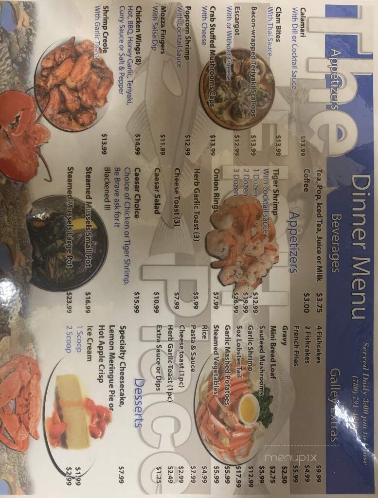 The Fish Place - Wood Buffalo, AB menu_pic