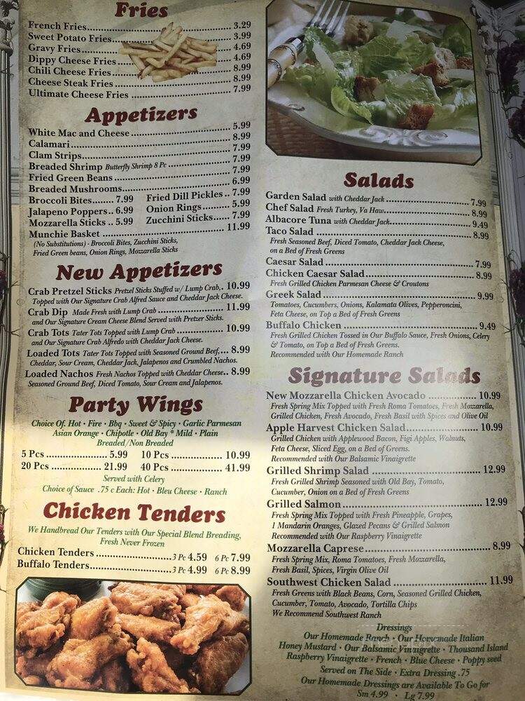 Sub Works - Perryville, MD menu_pic