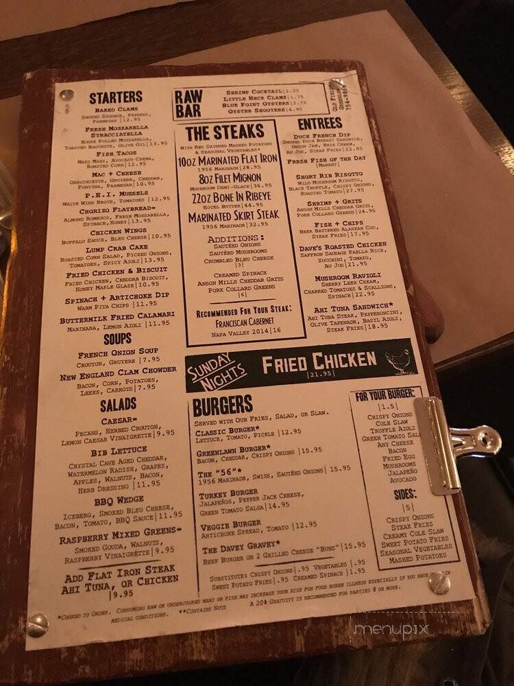 Old Fields Inn - Greenlawn, NY menu_pic