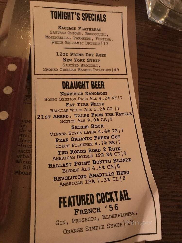 Old Fields Inn - Greenlawn, NY menu_pic
