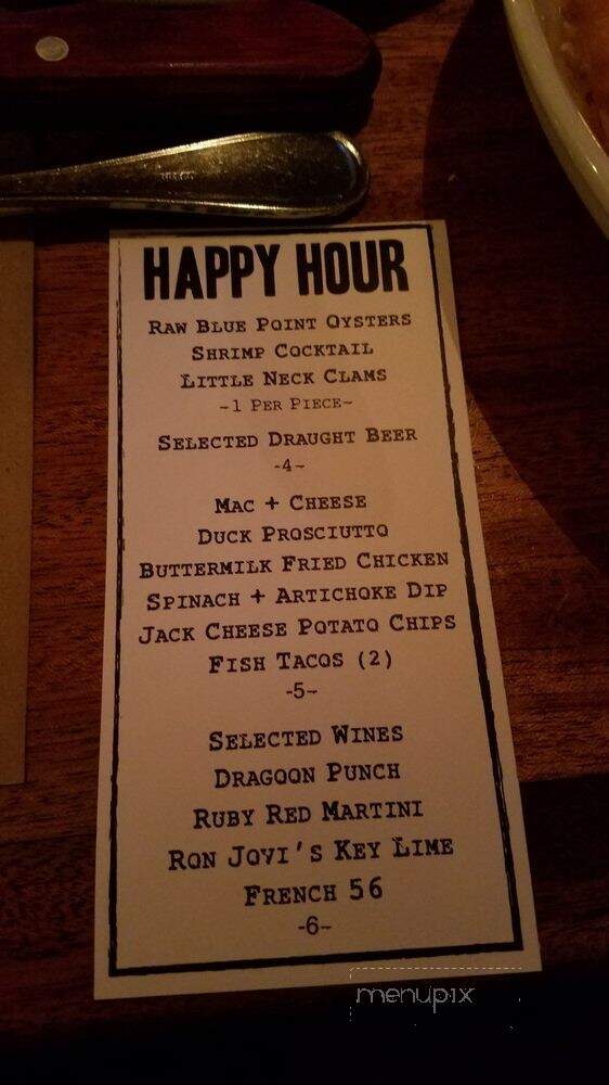 Old Fields Inn - Greenlawn, NY menu_pic
