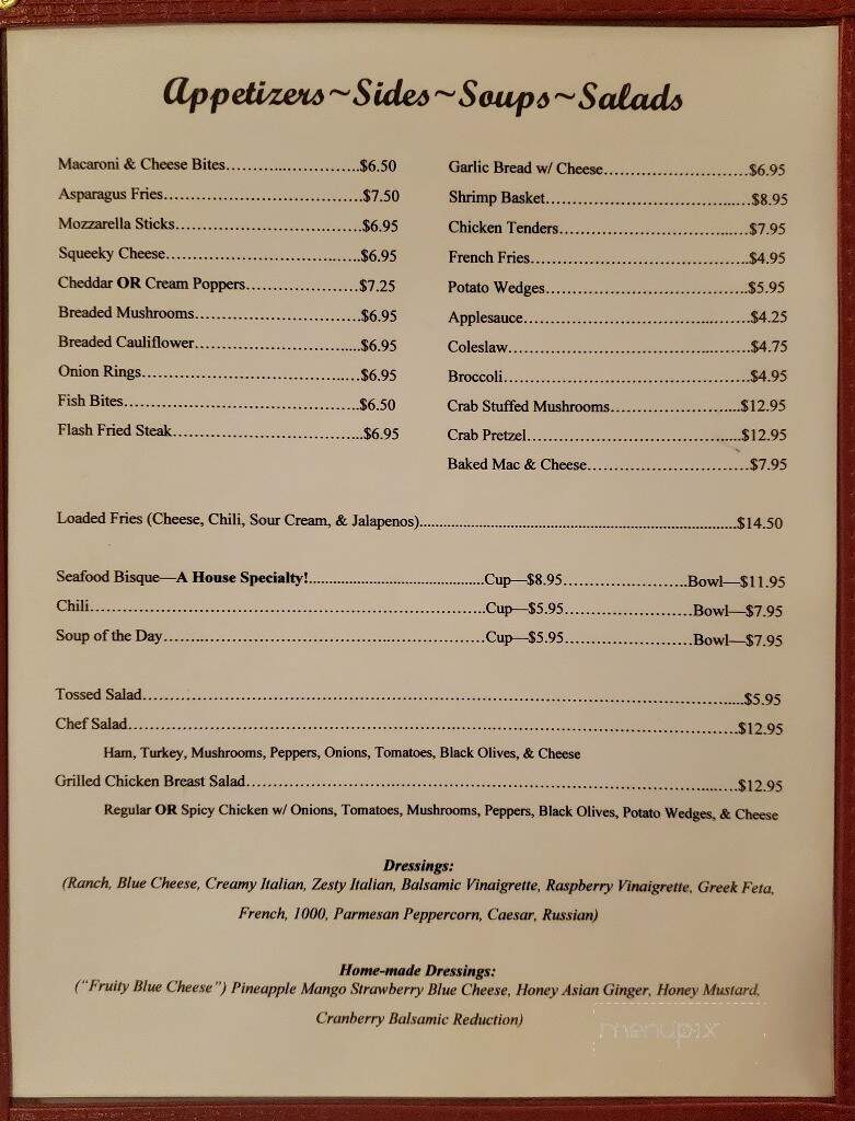 Mastracchio Restaurant Lounge - Newport, PA menu_pic