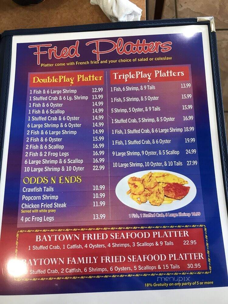 Baytown Seafood Restaurant - Freeport, TX