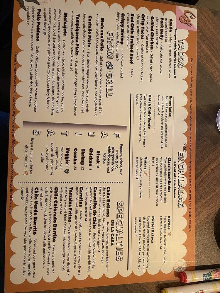 Cafe Silvestre - West Valley, UT menu_pic