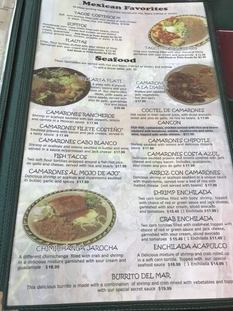 La Casita - Sammamish, WA menu_pic