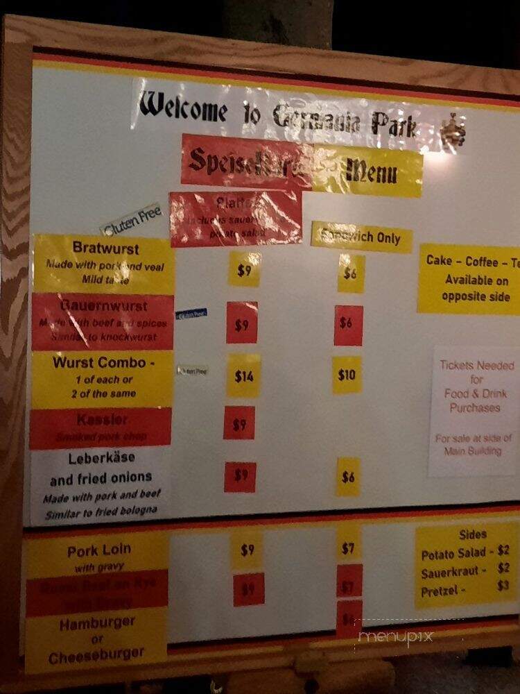 Germania Park - Rockaway Township, NJ menu_pic