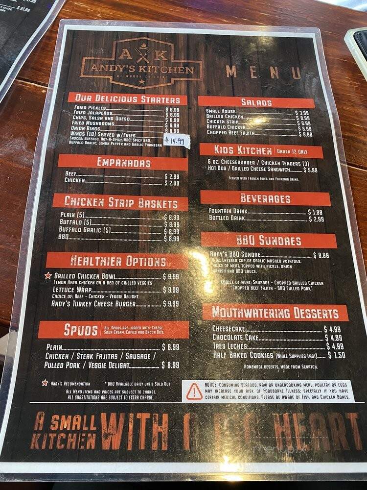 Andy's Kitchen - Cypress, TX