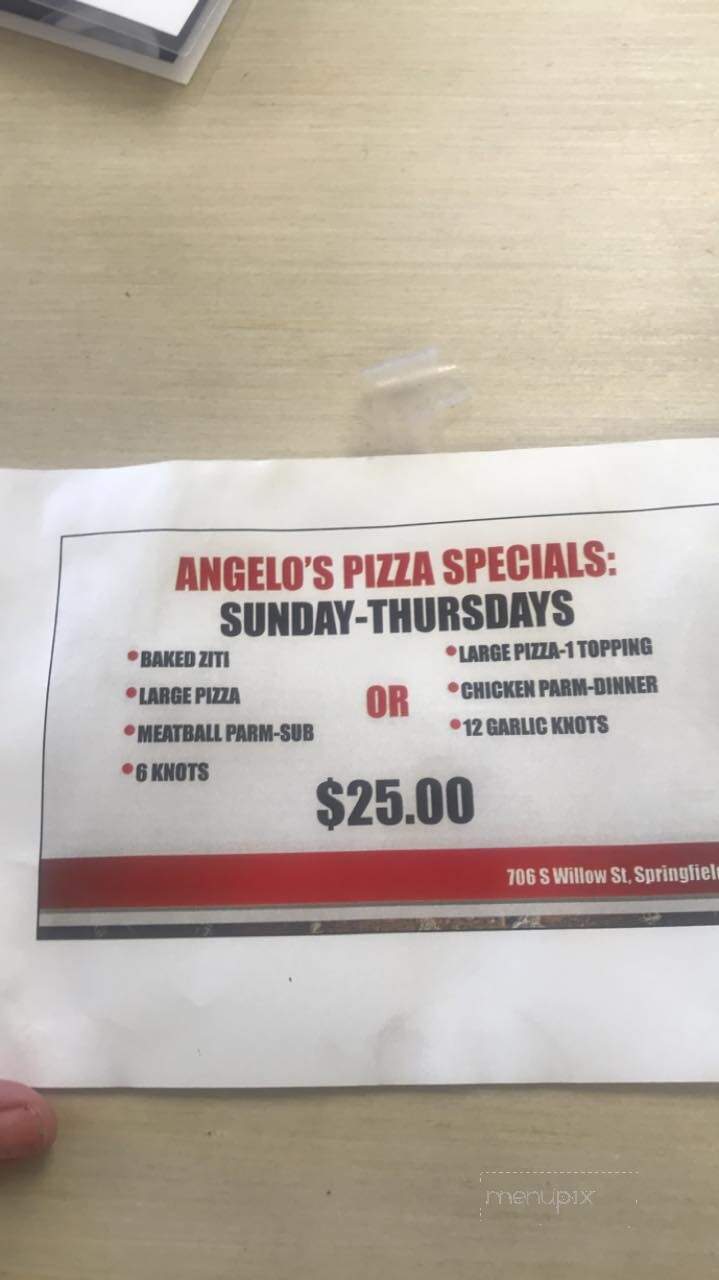 Angelo's Pizzeria - Springfield, TN menu_pic