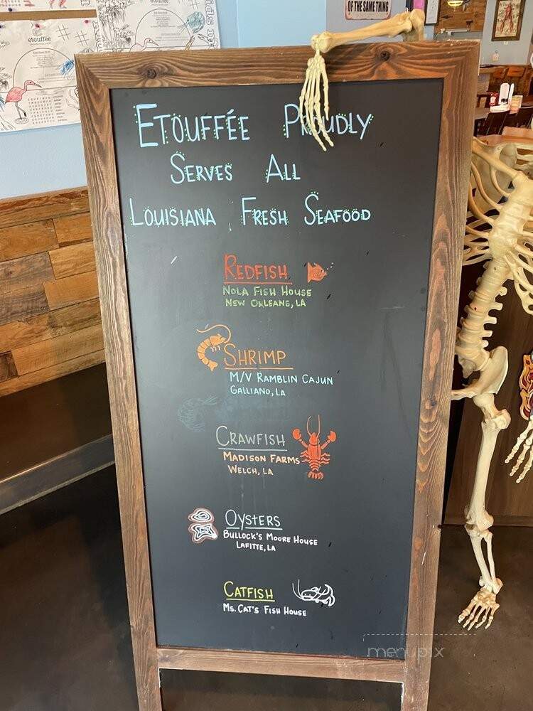 Etouffee - Covington, LA menu_pic