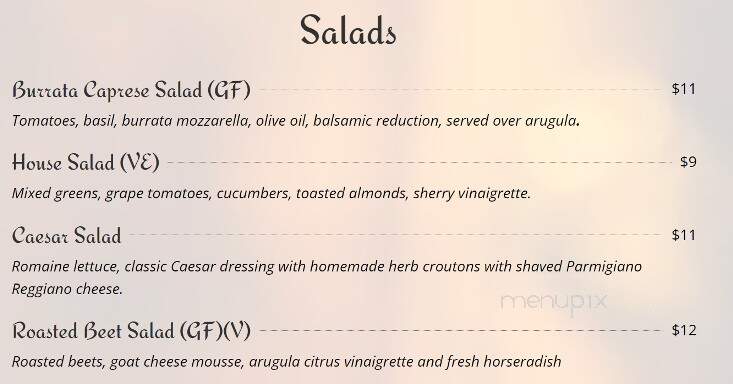 La Malbec Bar & Restaurant - Bloomsburg, PA menu_pic