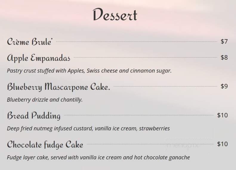 La Malbec Bar & Restaurant - Bloomsburg, PA menu_pic
