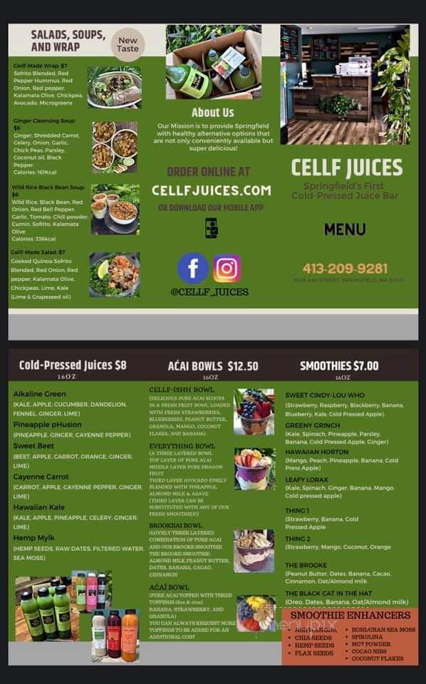 Cellf Juices - Springfield, MA